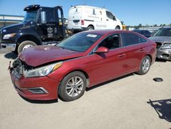 Salvage cars for sale at Harleyville, SC auction: 2016 Hyundai Sonata SE