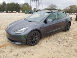 Salvage cars for sale at China Grove, NC auction: 2023 Tesla Model 3