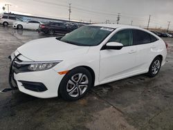 Salvage cars for sale at auction: 2018 Honda Civic LX