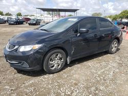 Salvage cars for sale from Copart San Diego, CA: 2014 Honda Civic LX