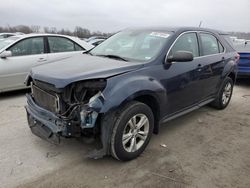 Salvage cars for sale at Cahokia Heights, IL auction: 2016 Chevrolet Equinox LS