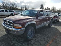 Vehiculos salvage en venta de Copart Portland, OR: 2000 Dodge Dakota