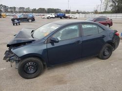 Toyota Corolla L salvage cars for sale: 2018 Toyota Corolla L