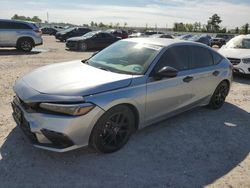 Vehiculos salvage en venta de Copart Houston, TX: 2022 Honda Civic Sport