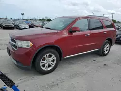 Salvage cars for sale from Copart Corpus Christi, TX: 2013 Dodge Durango Crew