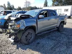 Salvage cars for sale at Graham, WA auction: 2019 GMC Canyon SLE