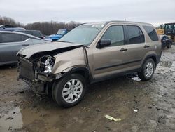 Honda CR-V EX salvage cars for sale: 2005 Honda CR-V EX