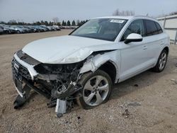 Salvage cars for sale from Copart Elgin, IL: 2021 Audi Q5 Premium Plus