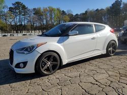 Salvage cars for sale at Austell, GA auction: 2015 Hyundai Veloster Turbo