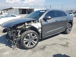Salvage cars for sale from Copart Sun Valley, CA: 2019 Audi Q8 Prestige