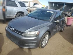 Salvage cars for sale at Brighton, CO auction: 2015 Volkswagen Golf TDI