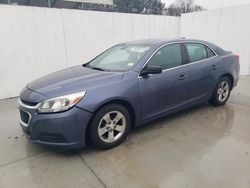 Salvage cars for sale from Copart Ellenwood, GA: 2015 Chevrolet Malibu LS