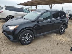 Salvage cars for sale at Temple, TX auction: 2017 Toyota Rav4 LE