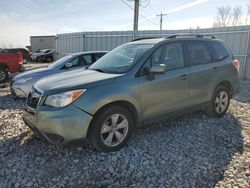 Subaru Forester salvage cars for sale: 2015 Subaru Forester 2.5I Premium