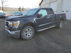 Salvage cars for sale at Center Rutland, VT auction: 2021 Ford F150 Super Cab