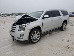 Cadillac Escalade Vehiculos salvage en venta: 2018 Cadillac Escalade ESV Premium Luxury