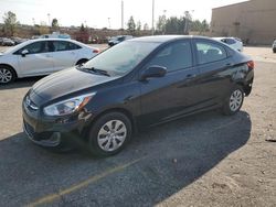 Hyundai Accent salvage cars for sale: 2017 Hyundai Accent SE