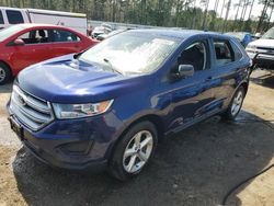 Salvage cars for sale at Harleyville, SC auction: 2016 Ford Edge SE