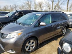 Toyota Sienna LE salvage cars for sale: 2013 Toyota Sienna LE