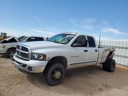 Salvage cars for sale from Copart Andrews, TX: 2003 Dodge RAM 3500 ST