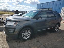 Ford Explorer xlt salvage cars for sale: 2017 Ford Explorer XLT