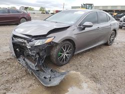 Salvage cars for sale from Copart Houston, TX: 2021 Toyota Camry LE