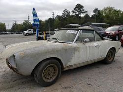 Salvage cars for sale from Copart Savannah, GA: 1978 Fiat 124 Spider