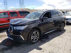 Acura salvage cars for sale: 2017 Acura MDX Advance