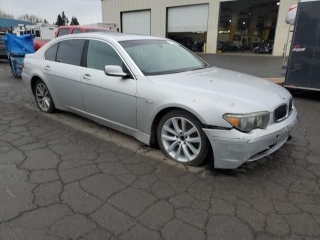 2004 BMW 745 LI