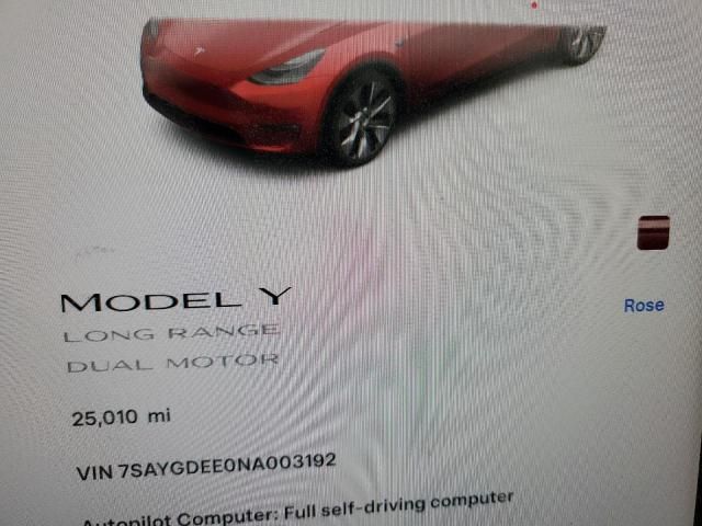 2022 Tesla Model Y