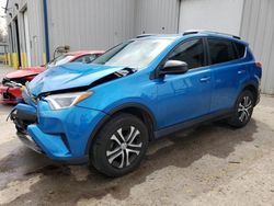 Salvage cars for sale at Rogersville, MO auction: 2018 Toyota Rav4 LE