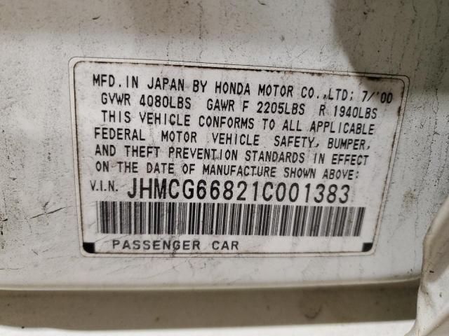 2001 Honda Accord EX