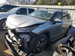 Salvage cars for sale at Wilmer, TX auction: 2021 Toyota Highlander XLE