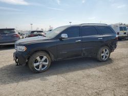 Salvage cars for sale at Indianapolis, IN auction: 2012 Dodge Durango Citadel