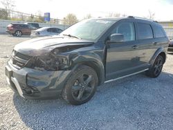 Salvage cars for sale from Copart Walton, KY: 2018 Dodge Journey Crossroad