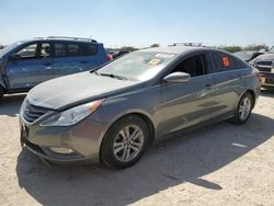 Salvage cars for sale at San Antonio, TX auction: 2013 Hyundai Sonata GLS