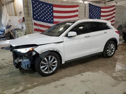 Salvage cars for sale at Columbia, MO auction: 2020 Infiniti QX50 Pure