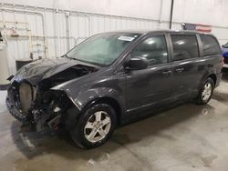 Salvage cars for sale from Copart Avon, MN: 2012 Dodge Grand Caravan SE