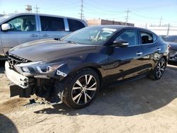 Salvage cars for sale from Copart Chicago Heights, IL: 2017 Nissan Maxima 3.5S