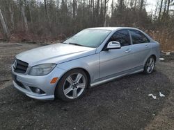 Mercedes-Benz salvage cars for sale: 2008 Mercedes-Benz C 300 4matic