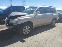 Salvage cars for sale at Littleton, CO auction: 2004 Toyota Highlander