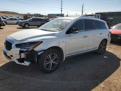 Salvage cars for sale from Copart Colorado Springs, CO: 2017 Infiniti QX60