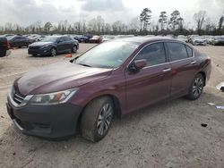 Salvage cars for sale at Houston, TX auction: 2013 Honda Accord LX