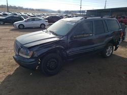 Salvage cars for sale at Colorado Springs, CO auction: 2004 Jeep Grand Cherokee Laredo