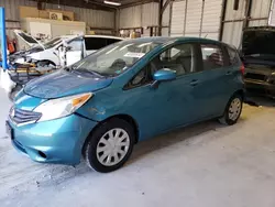 Salvage cars for sale at Kansas City, KS auction: 2015 Nissan Versa Note S