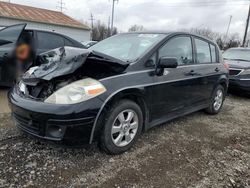 Salvage cars for sale at Columbus, OH auction: 2008 Nissan Versa S