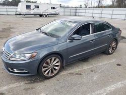 Salvage cars for sale from Copart Dunn, NC: 2013 Volkswagen CC Luxury