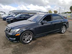 Mercedes-Benz salvage cars for sale: 2014 Mercedes-Benz C 300 4matic