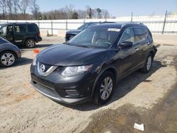 Salvage cars for sale at Spartanburg, SC auction: 2016 Nissan Rogue S