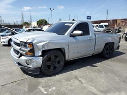 Salvage cars for sale at Wilmington, CA auction: 2017 Chevrolet Silverado K1500 LT